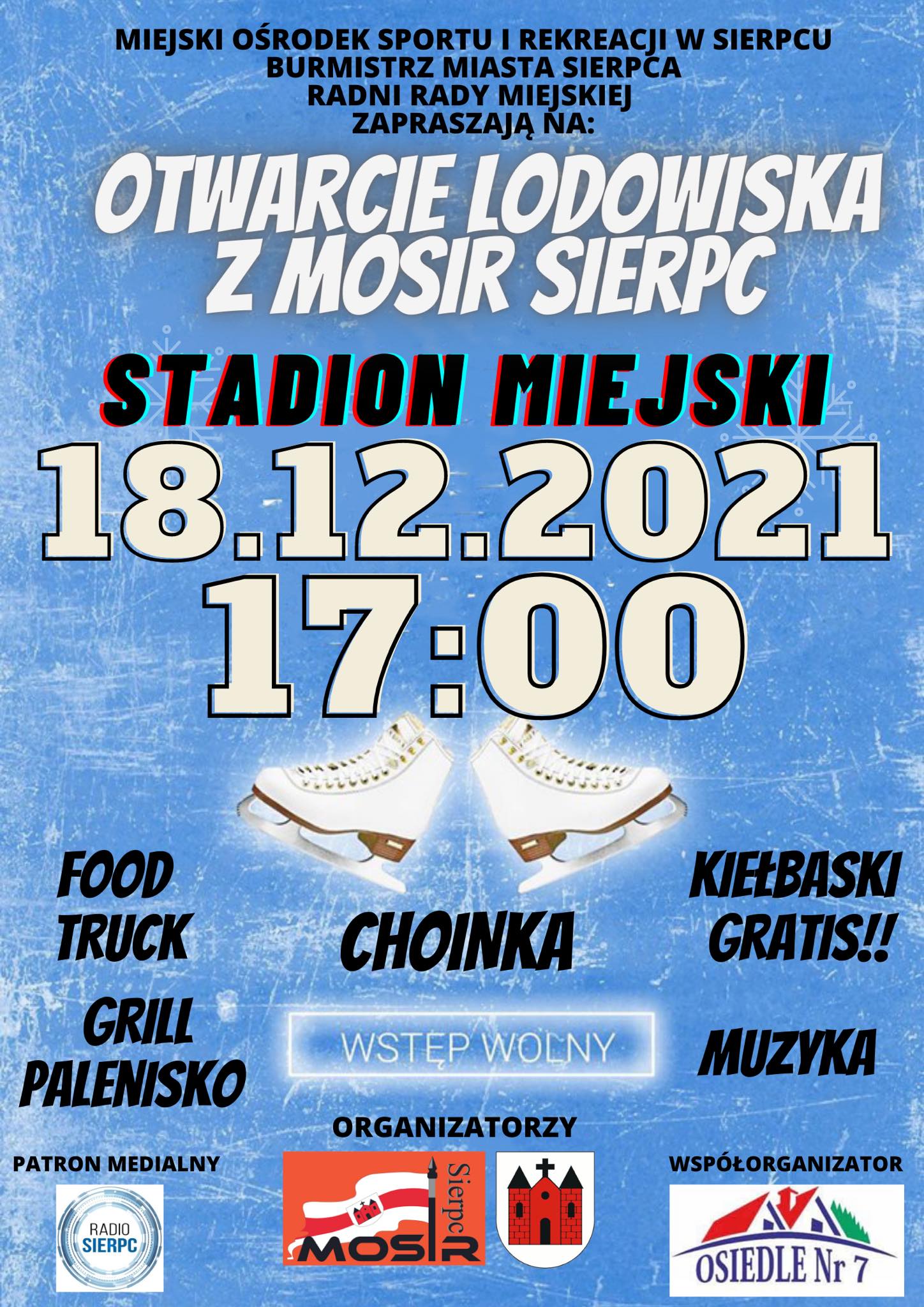 Lodowisko MOSiR Otwarcie